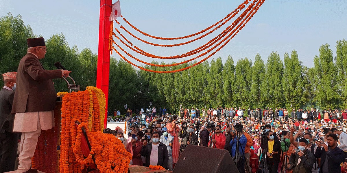 हामीले गरेको विकास विरोधी गठबन्धनलाई मन परेन : ओली