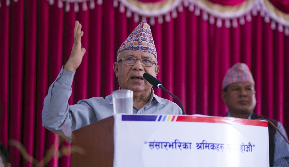 संसद भंग गरेर अब निर्वाचन : माधव नेपाल