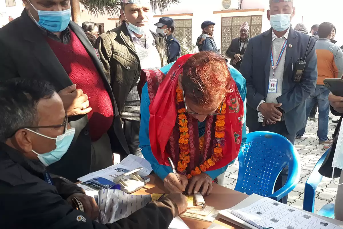 राष्ट्रियसभा निर्वाचनमा १९ सिटका लागि ४३ उम्मेदवारको मनोनयन दर्ता