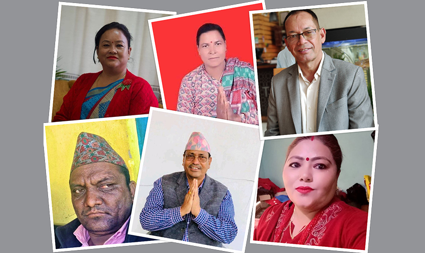 पाँच पालिकाबाट ६ जना बने सांसद