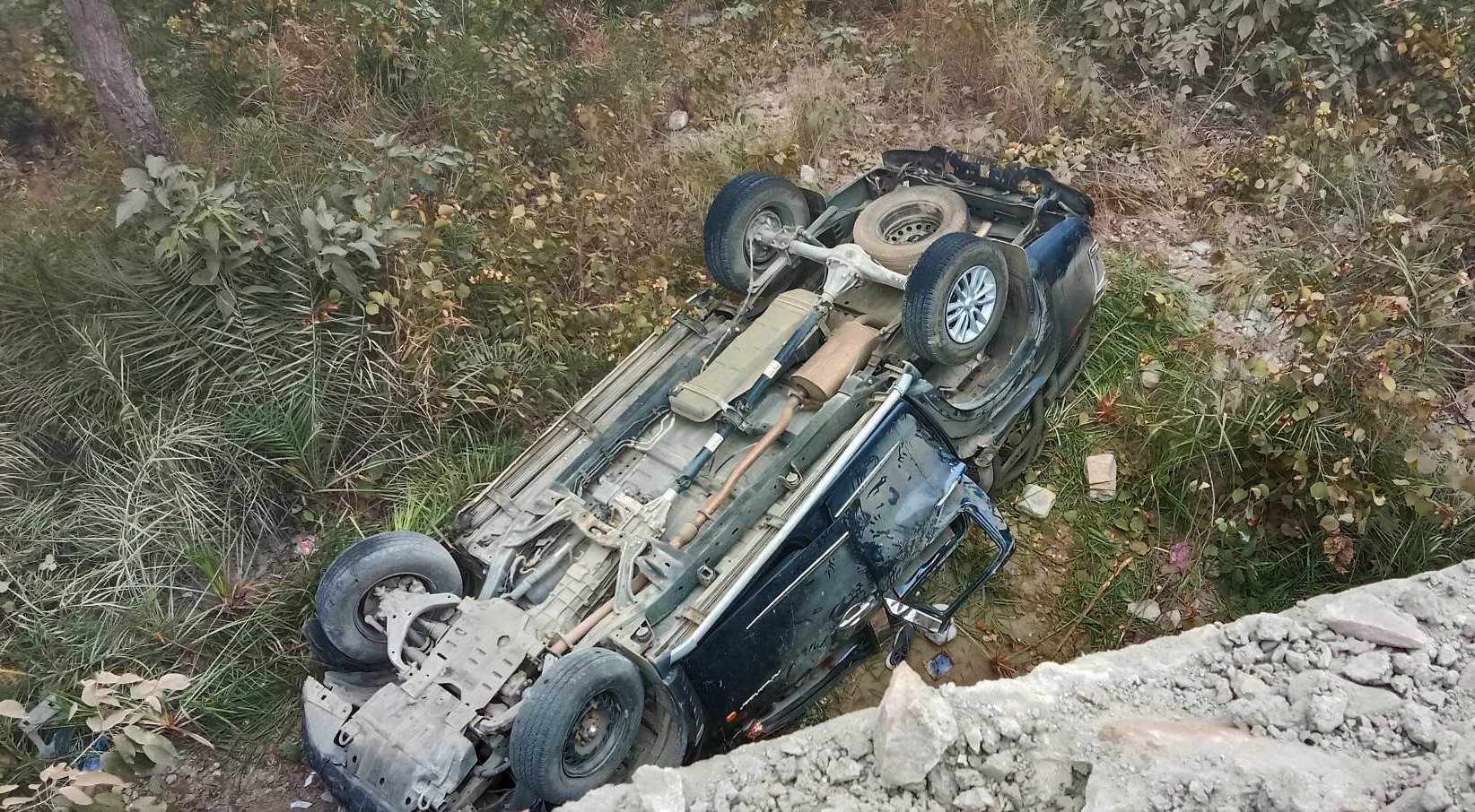 जीप दुर्घटनामा चार जनाको मृत्यु