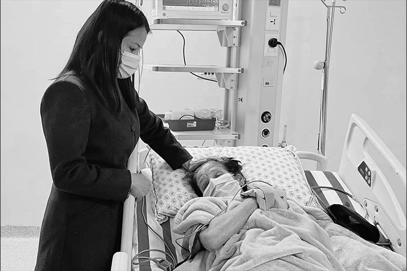 प्रधानमन्त्री दाहाल पत्नी सीताकाे निधन