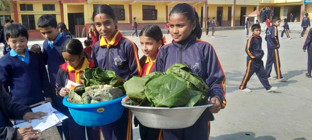 विद्यालयमा ‘झोलाविहीन शुक्रबार’